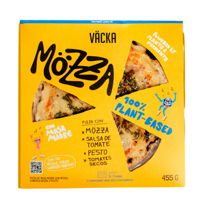 Pizza Vacka Mozza queso vegan Vacka Distribuidor vegano Proveedor Plant Based La Taula Verda Espana Barcelona