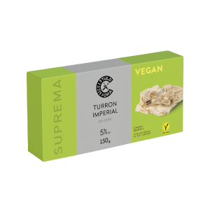 Turron Imperial De Cafe Castillo De Jijona Plant Based Distribuidor proveedor Taula Verda Barcelona