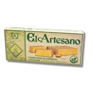 turron vegano blando estilo jijona el artesano Distribuidor Proveedor por mayor Wholesale Taula Verda Amazing Foods