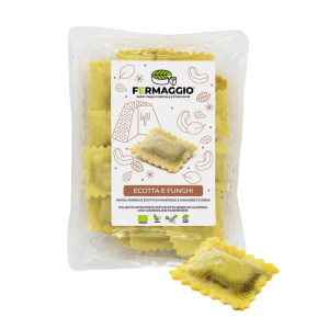 Raviolis Frescos Boletus 250g Fermaggio Plant Based Distribuidor proveedor Taula Verda Barcelona Espana