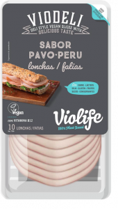Viodeli Violife Lonchas Sabor Pavo Distribuidor Proveedor Distribuidor vegano Taula Verda vegana Amazing Foods Espana Barcelona