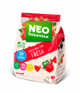 Mostrando 80 de 534 elementos de medios Cargar más Detalles del adjunto Golosinas Neo Botanica Stevia Fresa Distribuidor Proveedor Al por mayor Wholesale Taula Verda Amazing Foods