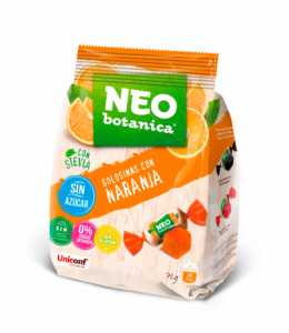 Golosinas Neo Botanica Stevia Naranja Distribuidor Proveedor Al por mayor Wholesale Taula Verda Amazing Foods