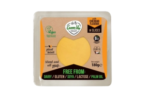 Lonchas Slices Queso Cheddar 180g Green Vie Distribuidor Proveedor Al por mayor Wholesale Taula Verda Amazing Foods Barcelona Espana