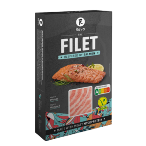filete salmon vegano Horeca Foodservice Revo Distribuidor Proveedor Al por mayor Wholesale Taula Verda Amazing Foods