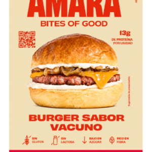 burger sabor vacuno - 2x100g amara