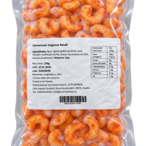 camarones sin gluten - sunrose 250g