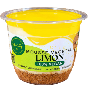 Copa Mousse de Limon Monveg Distribuidor Proveedor Al por mayor Wholesale Taula Verda Amazing Foods.