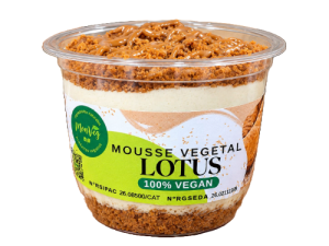 Copa Mousse de Lotus Monveg Distribuidor Proveedor Al por mayor Wholesale Taula Verda Amazing Foods