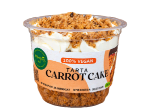 Copa Tarta de Carrot Cake Monveg Distribuidor Proveedor Al por mayor Wholesale Taula Verda Amazing Food