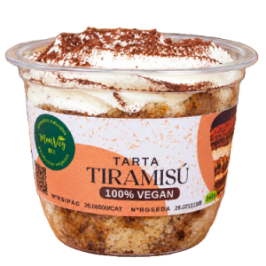 tarta tiramisu - monveg 140grs