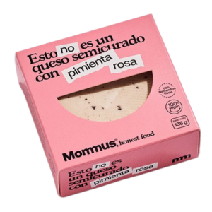 semicurado con pimienta rosa - mommus 135grs.